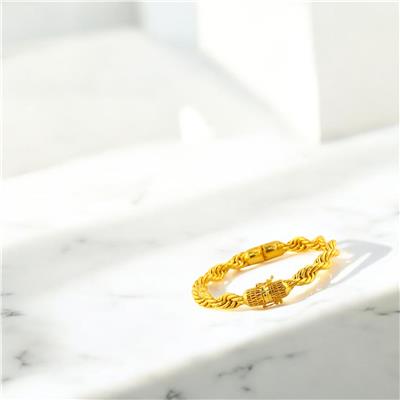 22 Ayar Altın Tasarım Bilezik  -  0191747