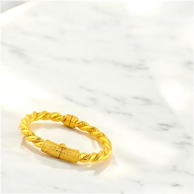 22 Ayar Altın Tasarım Bilezik  -  0191761