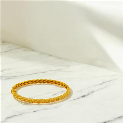 22 Ayar Altın Tasarım Bilezik  -  0192971