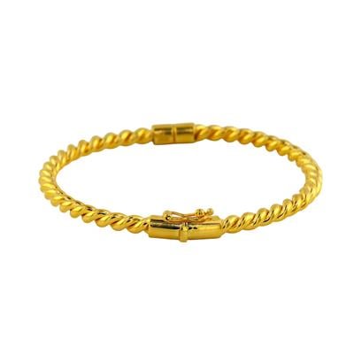 22 Ayar Altın Tasarım Bilezik  -  0192975