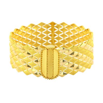 22 Ayar Altın Tasarım Bilezik  -  0193627