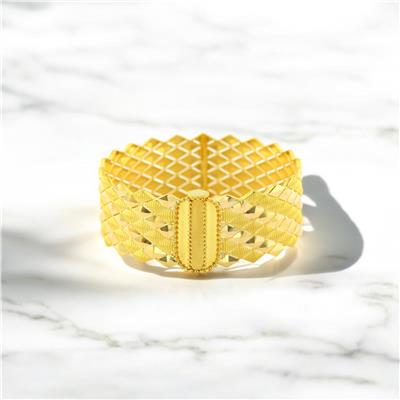 22 Ayar Altın Tasarım Bilezik  -  0193627