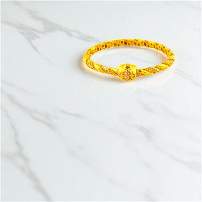 22 Ayar Altın Tasarım Bilezik  -  0194475