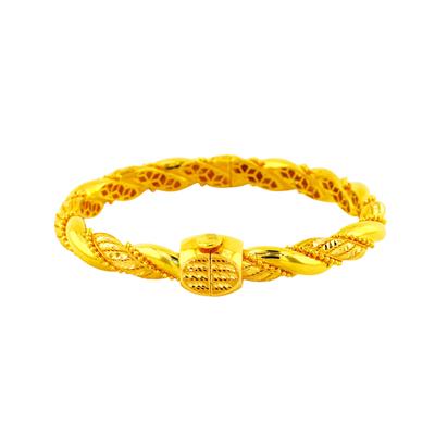 22 Ayar Altın Tasarım Bilezik  -  0194476