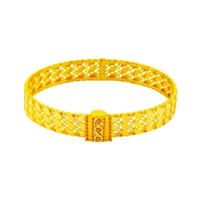 22 Ayar Altın Tasarım Bilezik  -  0194477