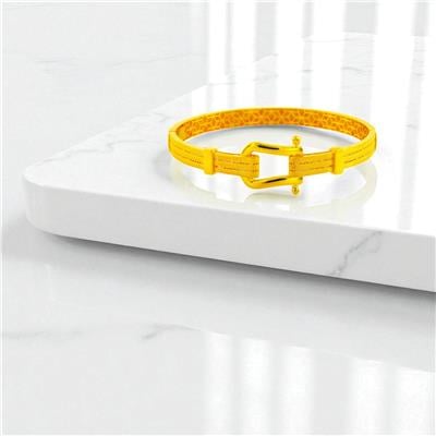 22 Ayar Altın Tasarım Bilezik  -  0194480