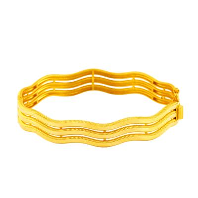 22 Ayar Altın Tasarım Bilezik  -  0194595