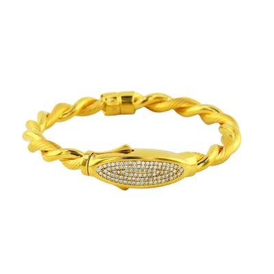 22 Ayar Altın Tasarım Bilezik  -  0197537