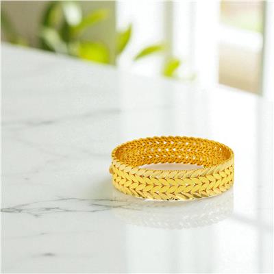 22 Ayar Altın Tasarım Bilezik  -  0197686