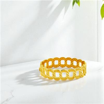 22 Ayar Altın Tasarım Bilezik  -  0197687