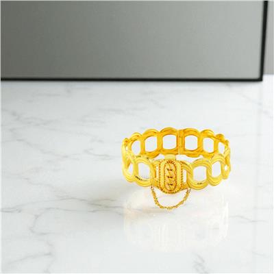 22 Ayar Altın Tasarım Bilezik  -  0197689