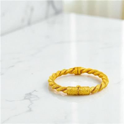 22 Ayar Altın Tasarım Bilezik  -  0199449