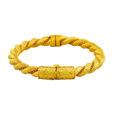 22 Ayar Altın Tasarım Bilezik  -  0199449