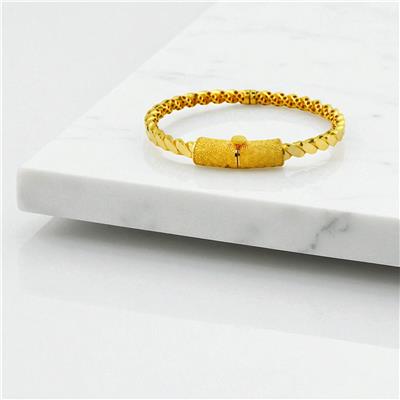 22 Ayar Altın Tasarım Bilezik  -  0199451