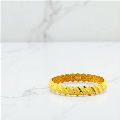 22 Ayar Altın Tasarım Bilezik  -  0199544