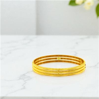 22 Ayar Altın Tasarım Bilezik  -  0199667