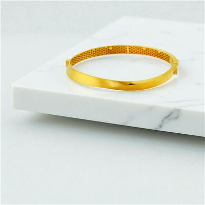 22 Ayar Altın Tasarım Bilezik  -  0199950