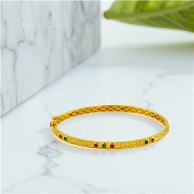 22 Ayar Altın Tasarım Bilezik  -  0199955