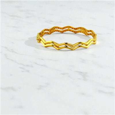 22 Ayar Altın Tasarım Bilezik  -  0199959