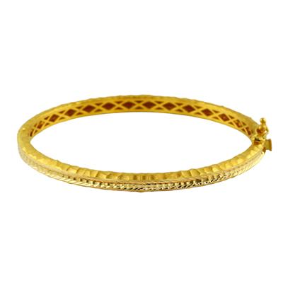 22 Ayar Altın Tasarım Bilezik  -  0199960