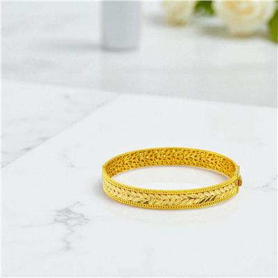 22 Ayar Altın Tasarım Bilezik  -  0199970