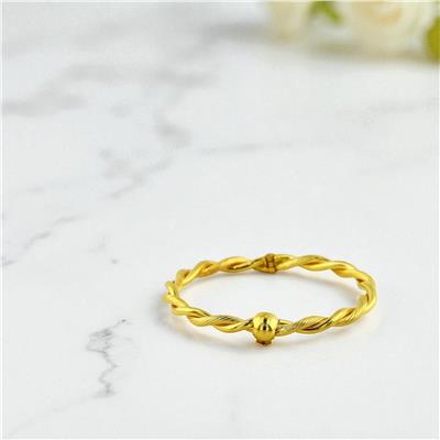 22 Ayar Altın Tasarım Bilezik  -  0200034