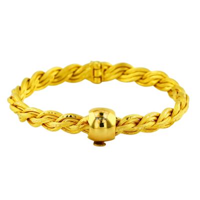 22 Ayar Altın Tasarım Bilezik  -  0200036