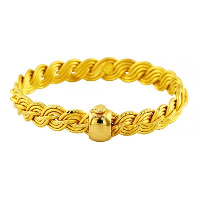 22 Ayar Altın Tasarım Bilezik  -  0200037