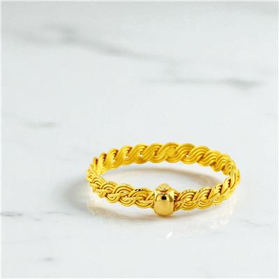 22 Ayar Altın Tasarım Bilezik  -  0200037