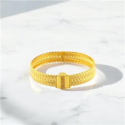 22 Ayar Altın Tasarım Bilezik  -  F004223