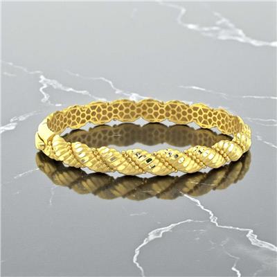 22 Ayar Altın Tasarım Bilezik  -  KY39642