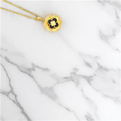 22 Ayar Altın Tasarım Kolye  -  0196884