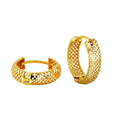 22 Ayar Altın Tasarım Küpe  -  0199474