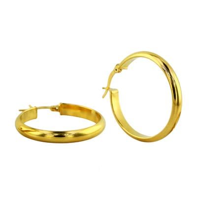 22 Ayar Altın Tasarım Küpe  -  0199691