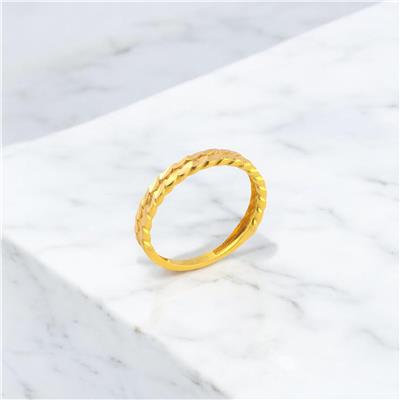 22 Ayar Altın Tasarım Yüzük  -  0180196