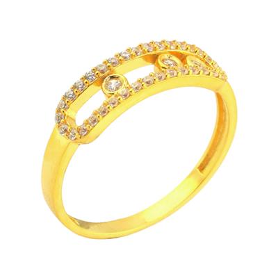 22 Ayar Altın Tasarım Yüzük  -  0180544