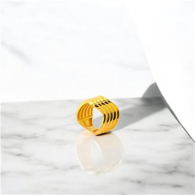 22 Ayar Altın Tasarım Yüzük  -  0191763