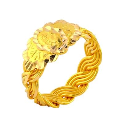 22 Ayar Altın Tasarım Yüzük  -  0191770