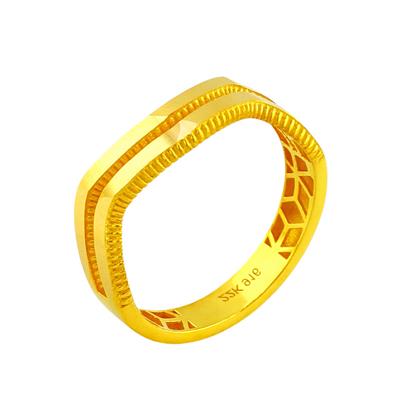 22 Ayar Altın Tasarım Yüzük  -  0194527