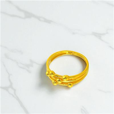 22 Ayar Altın Tasarım Yüzük  -  0194541