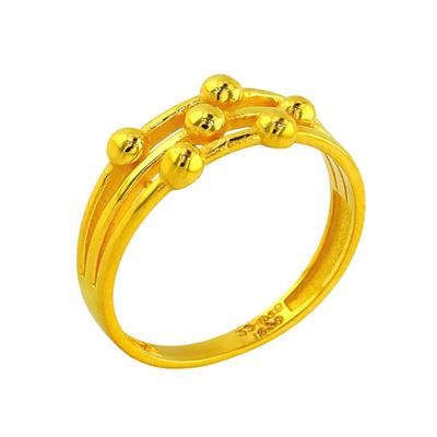 22 Ayar Altın Tasarım Yüzük  -  0194541