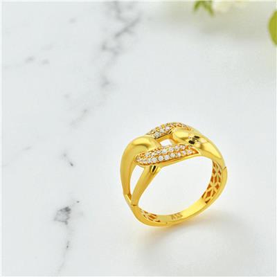 22 Ayar Altın Tasarım Yüzük  -  0196850