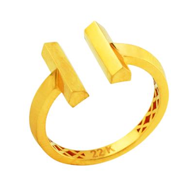 22 Ayar Altın Tasarım Yüzük  -  0199561