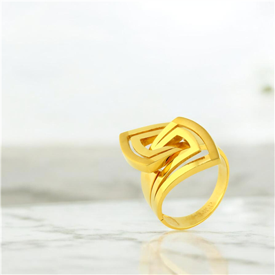 22 Ayar Altın Tasarım Yüzük  -  0205865
