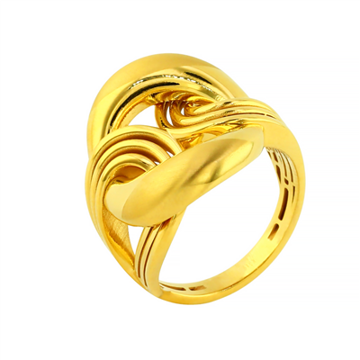 22 Ayar Altın Tasarım Yüzük  -  0205868