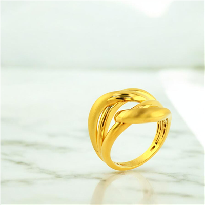 22 Ayar Altın Tasarım Yüzük  -  0205891