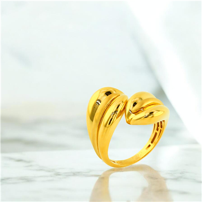 22 Ayar Altın Tasarım Yüzük  -  0205892
