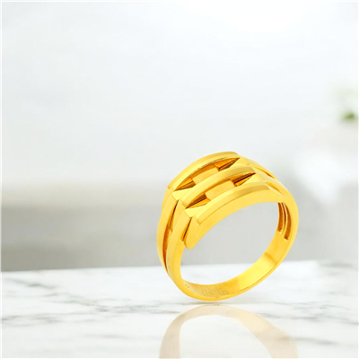 22 Ayar Altın Tasarım Yüzük  -  0205896