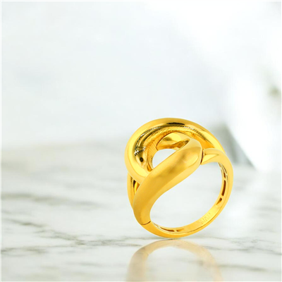 22 Ayar Altın Tasarım Yüzük  -  0205897