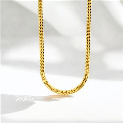 22 Ayar Altın Tasarım Zincir  -  0187671